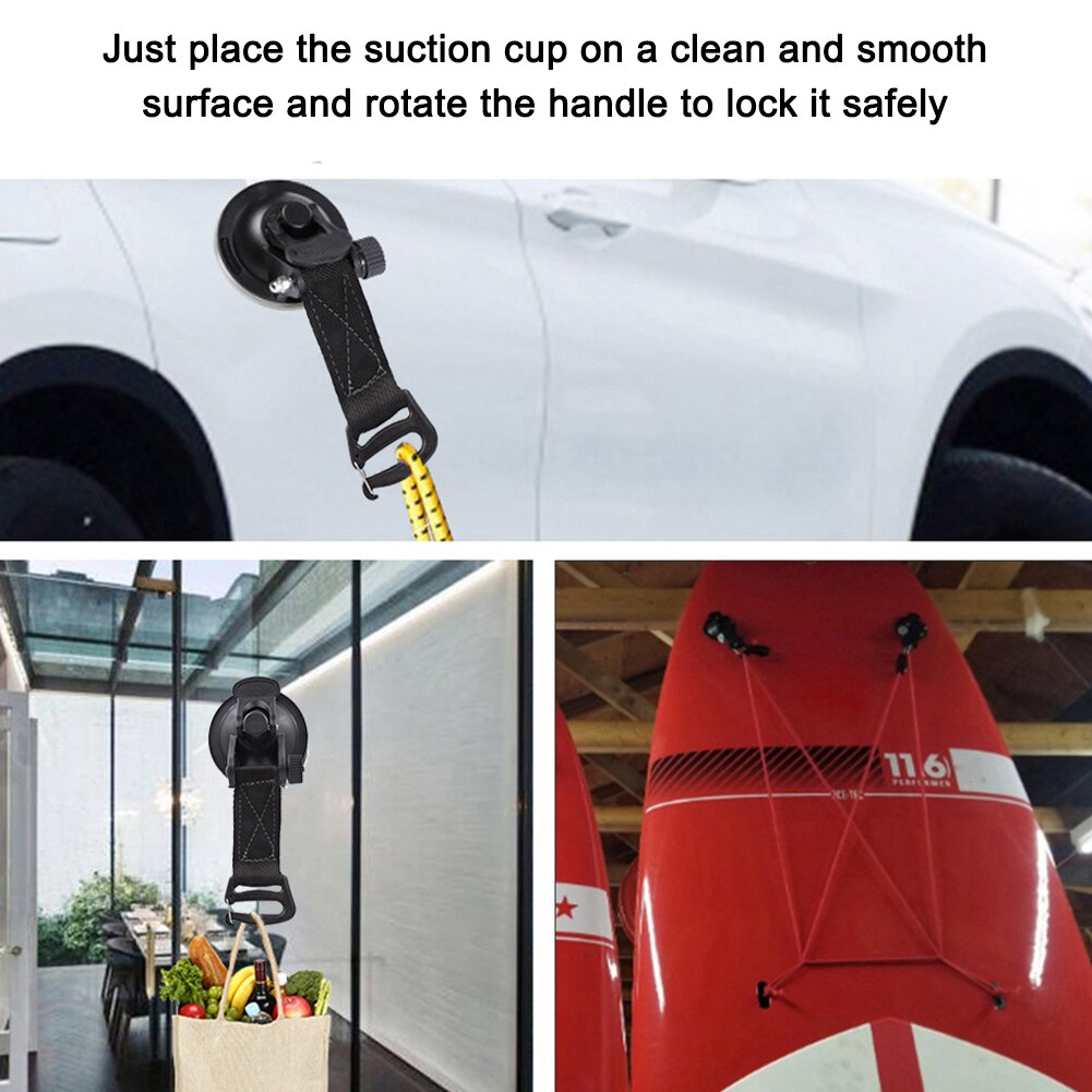 Cheap Goat Tents Portable Suction Cups with Hook Multipurpose Heavy Duty Suction Cup Reusable Tent Accessories for Camping Travel   